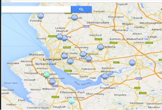 Cheshire & Merseyside PACS sites