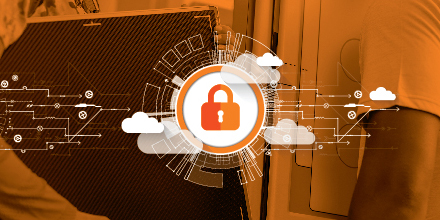 Digital X-ray detectors have several layers of security illustration of data in transmission from a detector
